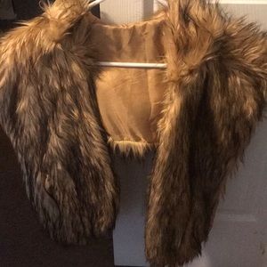 Throw over with hood.. put over a leather coat